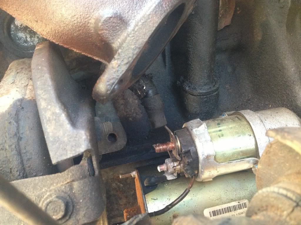 Broken starter bolt S10 Forum